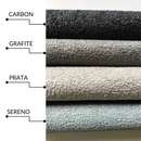 Puff Perse Decorativo para Sala puffe para quarto Tecido Bouclê