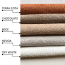 Puff Perse Decorativo para Sala puffe para quarto Tecido Bouclê