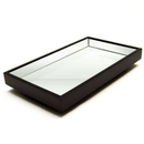 Bandeja Espelhada Decorativa 50x30cm Premium – Design Flutuante