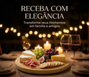 Petisqueira Giratória Bambu 28cm Tábua Bandeja Frios Bandeja Petiscos Mesa Posta Café da Manhã 360 Cozinha Decoração