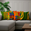 Conjunto 4 Capas Almofadas Decorativas Modernas Tecido Macio para Casa Quarto e Sofá