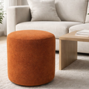 Puff Perse Decorativo para Sala puffe para quarto Tecido Bouclê