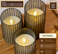 Kit 3 Lâmpadas de Vela Led Eletrônica Decoração Festa A Pilha