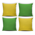 Kit 4 Capas de Almofada Brasilidades | Coleção Vai Brasil 🇧🇷