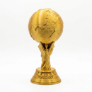 Porta Petiscos Troféu Copa do Mundo 2026 - Petisqueira Decorativa Gold - Decoração Brasil Para Balas, Doces e Petiscos